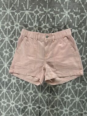 GAP High-Waist Shorts in Dusty Rose